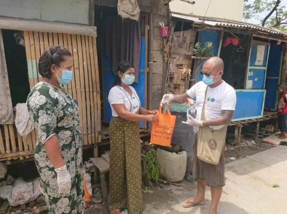 Helping workers affected by COVID-19 in Myanmar